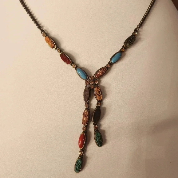 Kenneth Cole Multi color beaded necklace - Picture 2 of 3